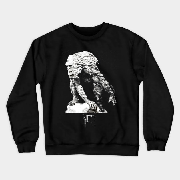 Yeti Crewneck Sweatshirt by Blairsculpture